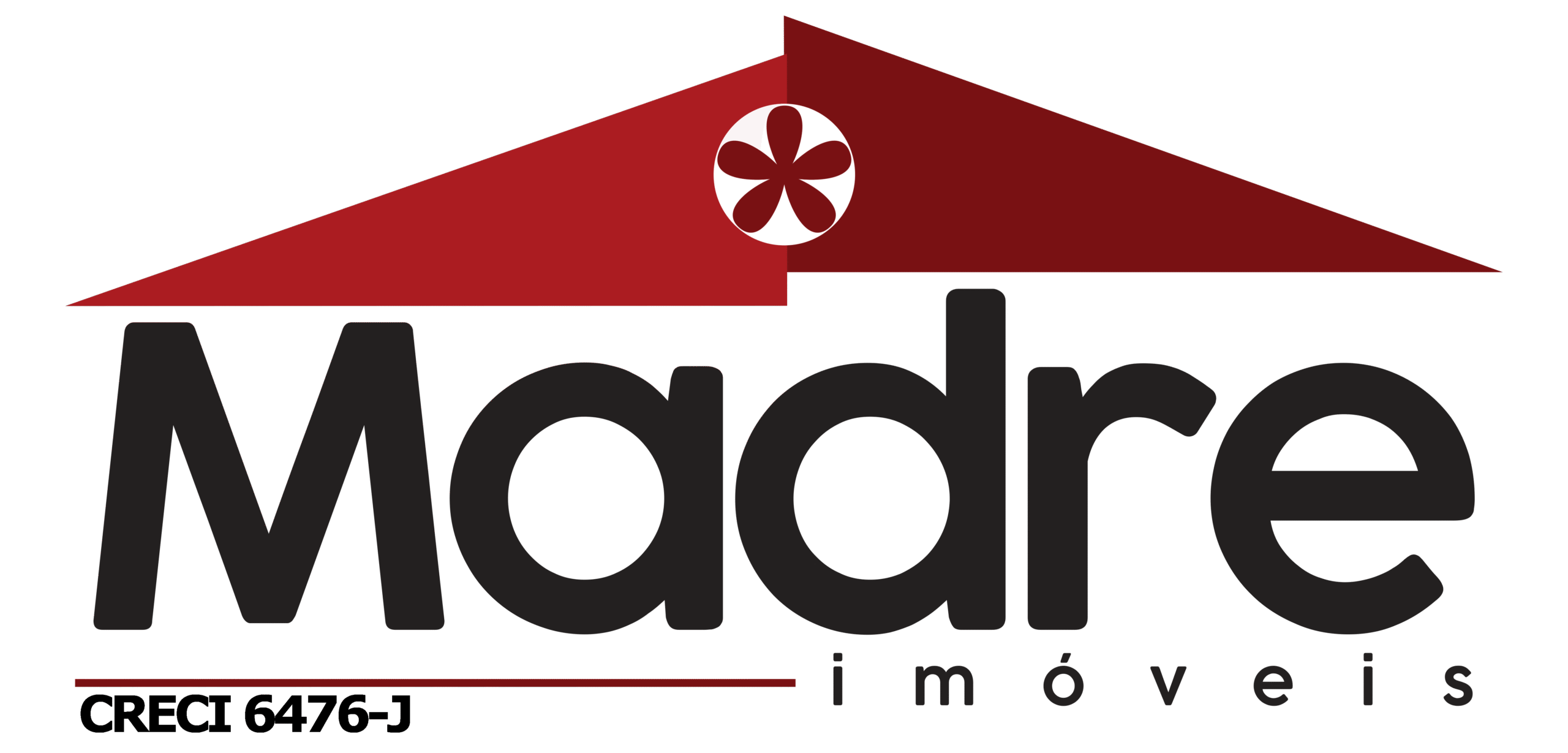 Logo Madre Imóveis Preta CRECI (PNG)